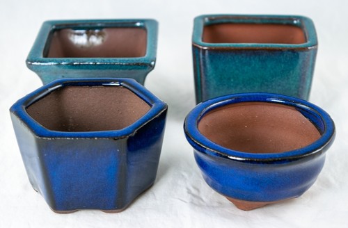 Assorted mini pots - 4,